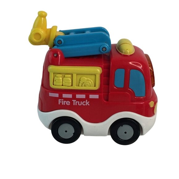 Vtech Go Go Smart Wheels Firetruck Lot of 3 Lights Sounds Vehicles Tested - Picture 5 of 15